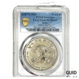 1877 Japan Silver Trade Dollar PCGS XFDetails Chop