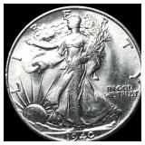 1940 Silver Walking Liberty Half Dollar CHOICE BU