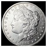 1892-CC Silver Morgan Dollar NEARLY UNCIRCULATED