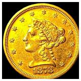 1878-S Gold $2.50 Liberty Head Quarter Eagle CHOIC