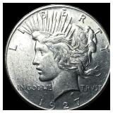 1927 Silver Peace Dollar UNCIRCULATED