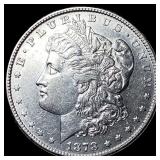 1878-S Silver Morgan Dollar CHOICE AU
