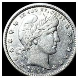 1894 Barber Silver Quarter CHOICE BU