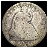 1859-O Silver Half Dollar NICELY CIRCULATED