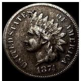 1874 Indian Head Cent HIGH GRADE
