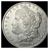 1878-S Silver Morgan Dollar CLOSELY UNCIRCULATED