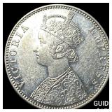 1901 British India Silver 1 Rupee UNCIRCULATED