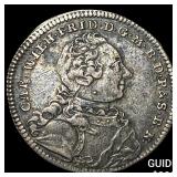 1753 Germany Brandenburg Karl Wilhem Friedrich Sil