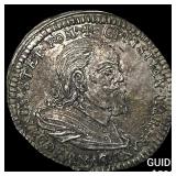 1655 Germany, Brandenburg Silver Groschen NEARLY U