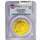2006 1oz Gold American Buffalo $50 PCGS MS69