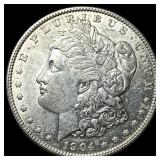 1904 Morgan Silver Dollar CLOSELY UNCIRCULATED