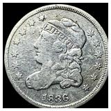 1836 Capped Bust Half Dime NICELY CIRCULATED