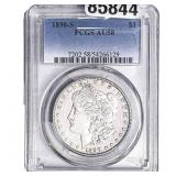 1890-S Morgan Silver Dollar PCGS AU58