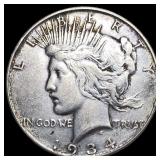 1934 Silver Peace Dollar HIGH GRADE