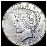 1922 Silver Peace Dollar UNCIRCULATED