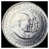 1953-S Silver Booker T. Washington Half Dollar UNC