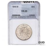 1944-S Walking Liberty Half Dollar NNC MS65
