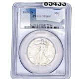 1946-D Walking Liberty Half Dollar PCGS MS64