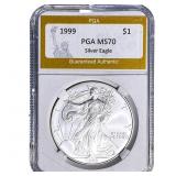 1999 Silver Eagle PGA MS70