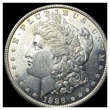 1886 Morgan Silver Dollar GEM BU