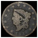 1846 Braided Hair Large Cent NICELY CIRCULATED