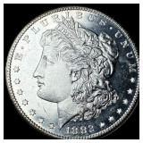 1882-S Silver Morgan Dollar GEM BU