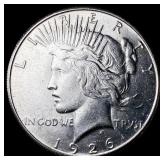 1926-S Silver Peace Dollar CHOICE BU