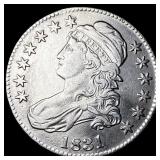 1831 Capped Bust Half Dollar CLOSELY UNCIRCULATED