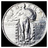 1930 Standing Liberty Quarter GEM BU