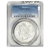 1904-O Morgan Silver Dollar PCGS MS63
