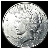 1922 Silver Peace Dollar UNCIRCULATED