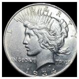 1934 Silver Peace Dollar UNCIRCULATED