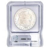 1883-O Morgan Silver Dollar ICG MS63