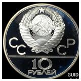 1979 Russia SIlver 10 Roubles GEM PROOF