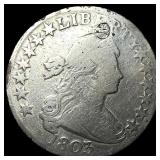 1803 Draped Bust Silver Dollar NICELY CIRCULATED