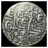 1765 Zand, Karim Khan Silver Abbasi CLOSELY UNCIRC