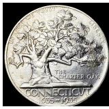 1935 Silver Connecticut Half Dollar UNCIRCULATED