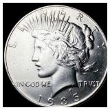 1935 Silver Peace Dollar CHOICE BU