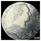 "1780" Austria M. Thersa Restrike CHOICE PROOF