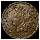 1908-S Indian Head Cent CLOSELY UNCIRCULATED