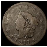 1817 Coronet Head Large Cent NICELY CIRCULATED