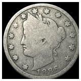 1886 Liberty Head Nickel NICELY CIRCULATED