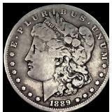 1889-CC Morgan Silver Dollar