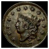 1827 Coronet Head Large Cent