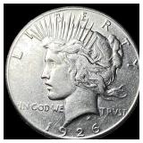 1926 Peace Silver Dollar CHOICE AU