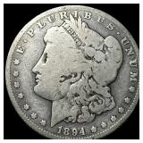 1894-O Silver Morgan Dollar NICELY CIRCULATED