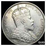 1904-B Straits Settlements Silver 1 Dollar HIGH GR
