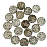 Bag of unsearched Mercury Dimes