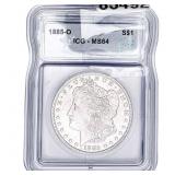 1885-O Morgan Silver Dollar PCGS MS64