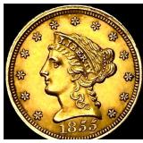 1855 $2.50 Gold Quarter Eagle